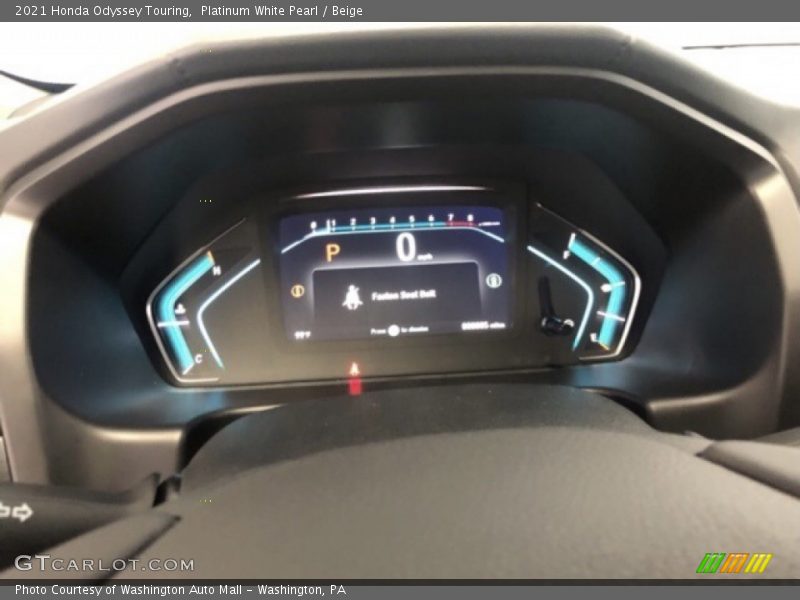 Platinum White Pearl / Beige 2021 Honda Odyssey Touring