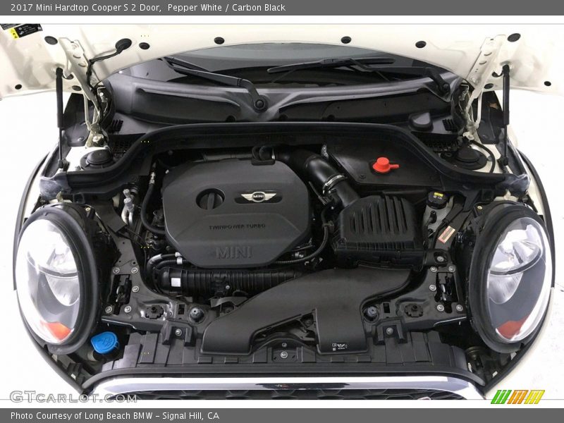 Pepper White / Carbon Black 2017 Mini Hardtop Cooper S 2 Door