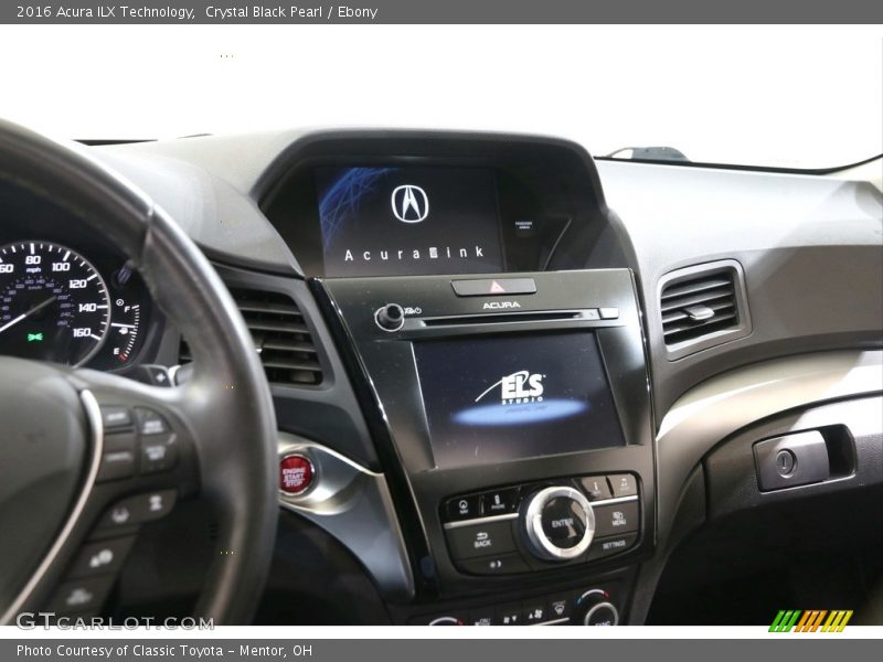 Crystal Black Pearl / Ebony 2016 Acura ILX Technology