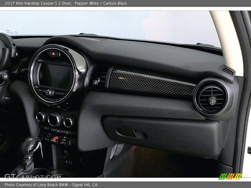 Pepper White / Carbon Black 2017 Mini Hardtop Cooper S 2 Door
