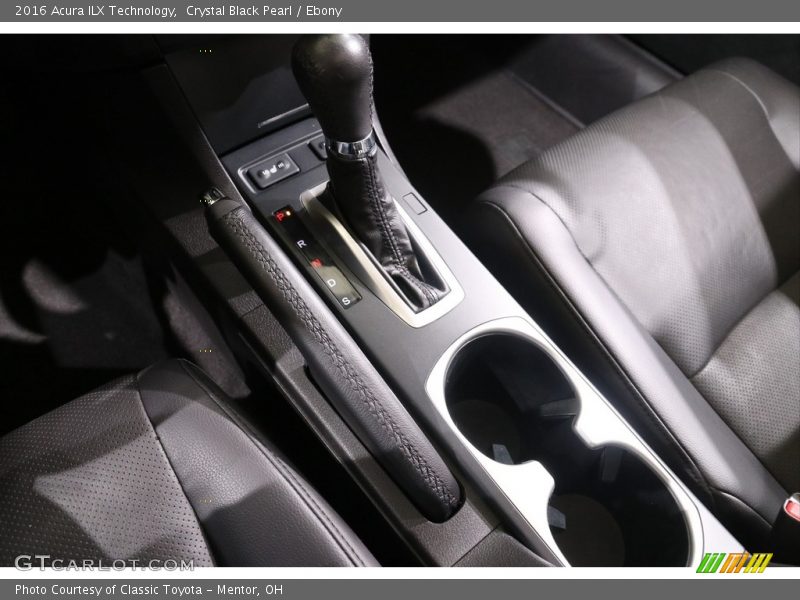 Crystal Black Pearl / Ebony 2016 Acura ILX Technology