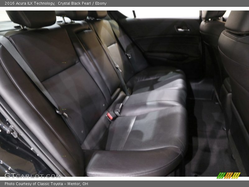 Crystal Black Pearl / Ebony 2016 Acura ILX Technology