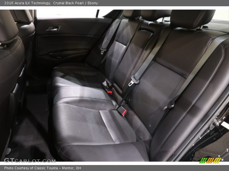 Crystal Black Pearl / Ebony 2016 Acura ILX Technology