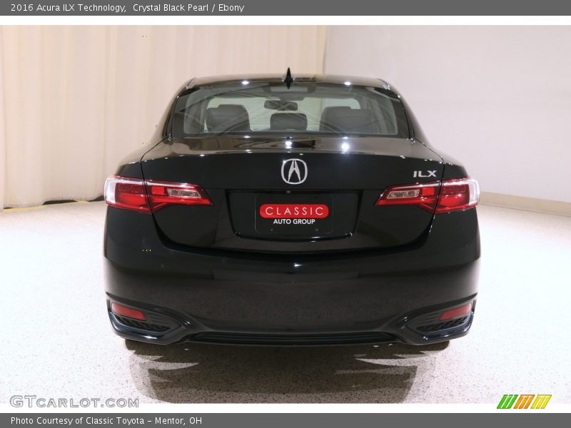 Crystal Black Pearl / Ebony 2016 Acura ILX Technology
