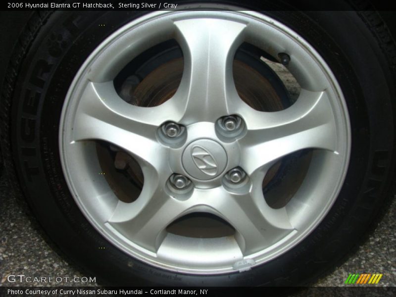 Sterling Silver / Gray 2006 Hyundai Elantra GT Hatchback