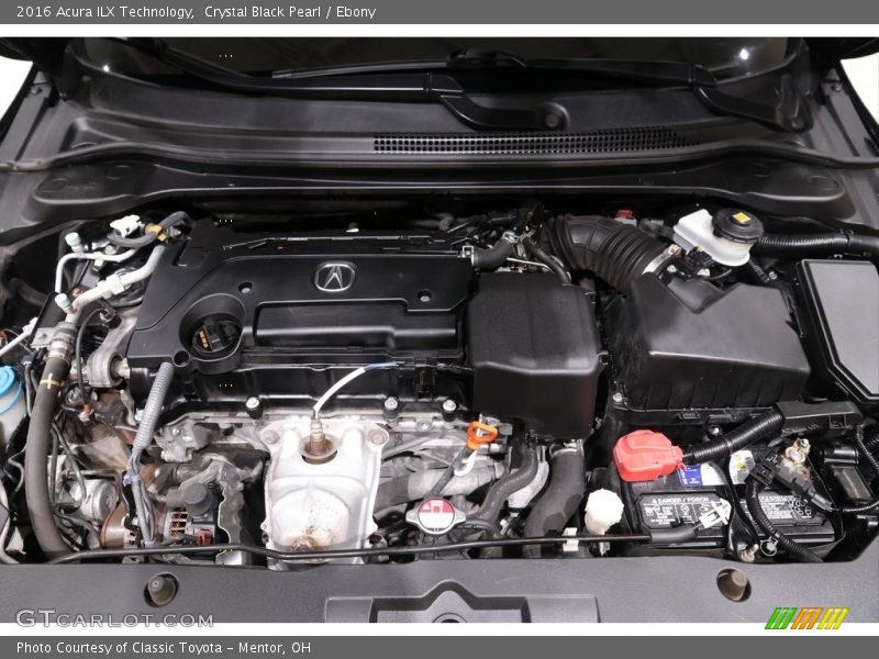 Crystal Black Pearl / Ebony 2016 Acura ILX Technology