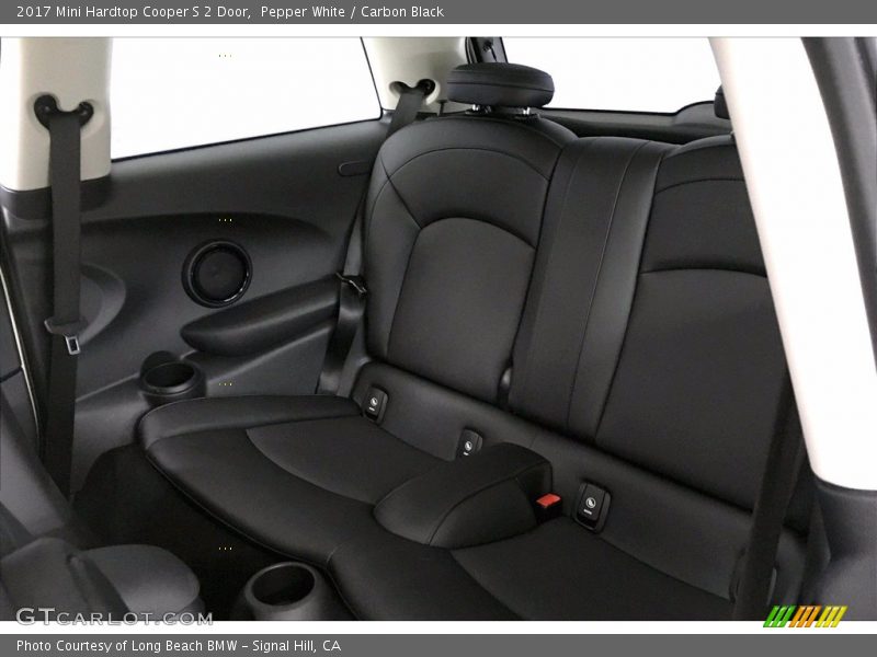 Pepper White / Carbon Black 2017 Mini Hardtop Cooper S 2 Door