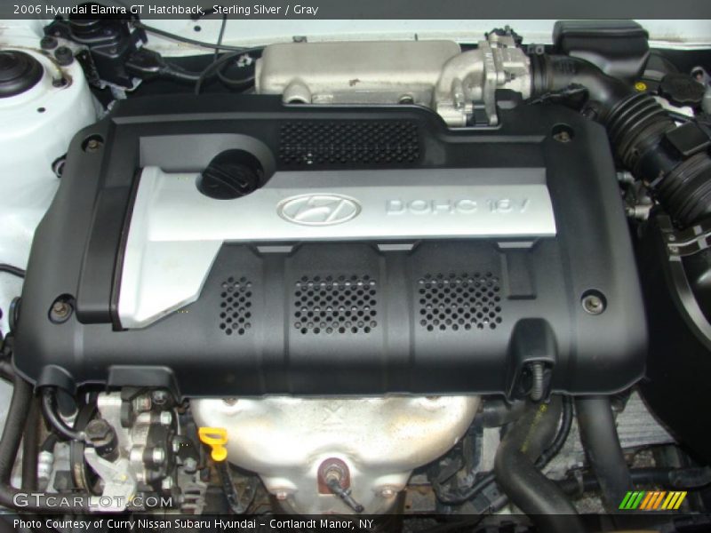 Sterling Silver / Gray 2006 Hyundai Elantra GT Hatchback