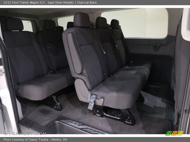 Rear Seat of 2015 Transit Wagon XLT