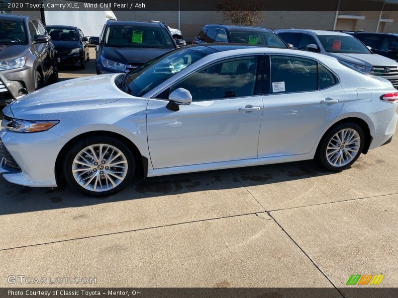 Wind Chill Pearl / Ash 2020 Toyota Camry XLE