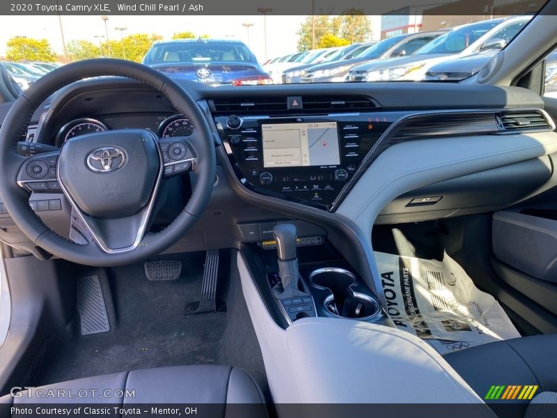 Wind Chill Pearl / Ash 2020 Toyota Camry XLE