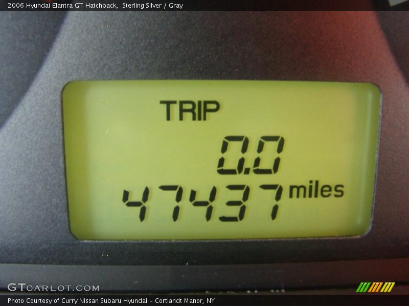 Sterling Silver / Gray 2006 Hyundai Elantra GT Hatchback