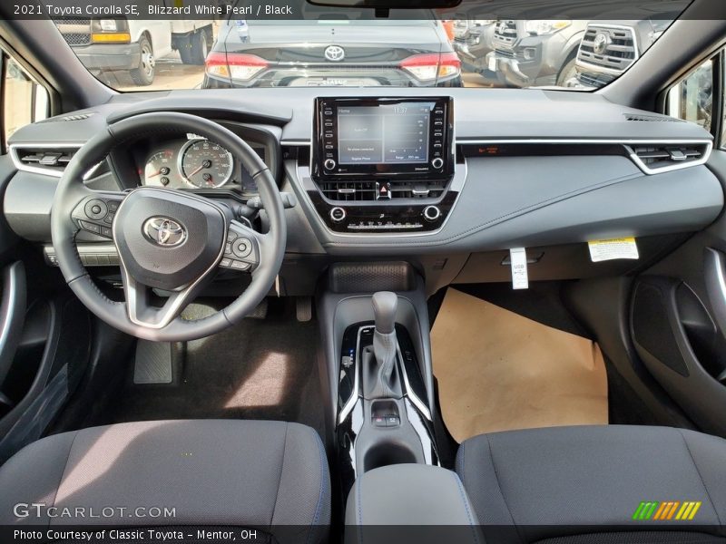  2021 Corolla SE Black Interior