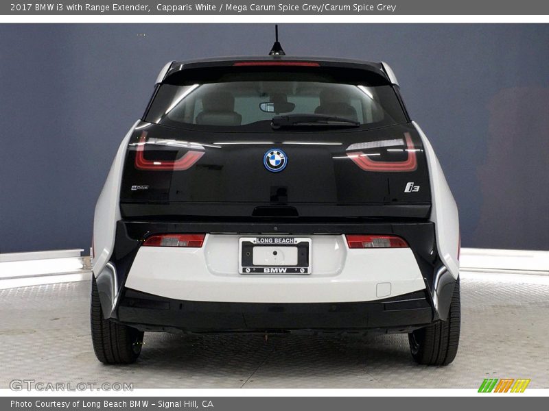 Capparis White / Mega Carum Spice Grey/Carum Spice Grey 2017 BMW i3 with Range Extender