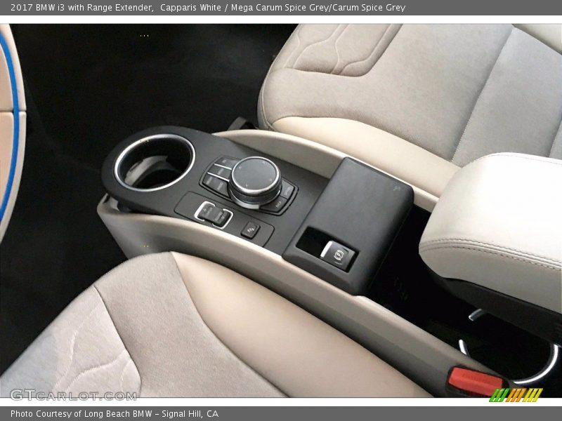 Capparis White / Mega Carum Spice Grey/Carum Spice Grey 2017 BMW i3 with Range Extender