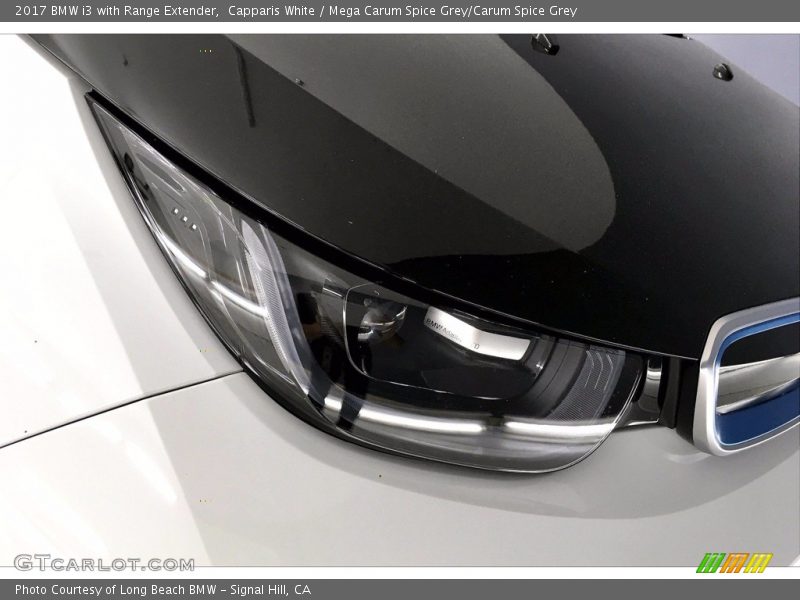 Capparis White / Mega Carum Spice Grey/Carum Spice Grey 2017 BMW i3 with Range Extender
