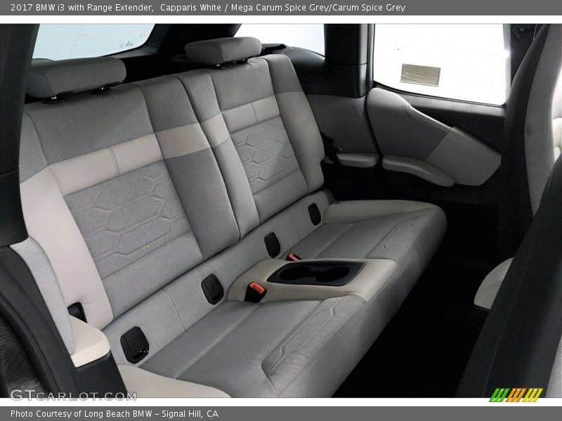 Capparis White / Mega Carum Spice Grey/Carum Spice Grey 2017 BMW i3 with Range Extender