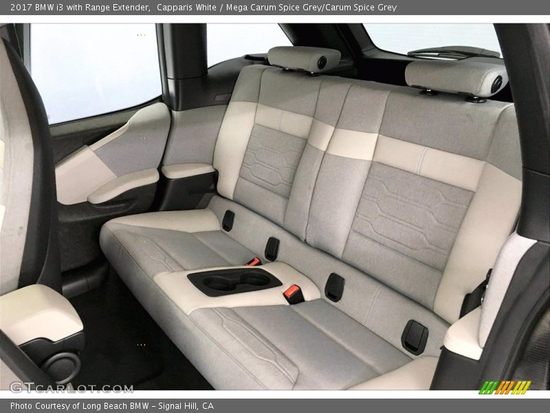 Capparis White / Mega Carum Spice Grey/Carum Spice Grey 2017 BMW i3 with Range Extender