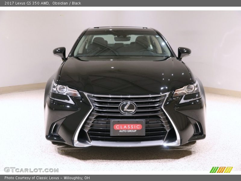 Obsidian / Black 2017 Lexus GS 350 AWD