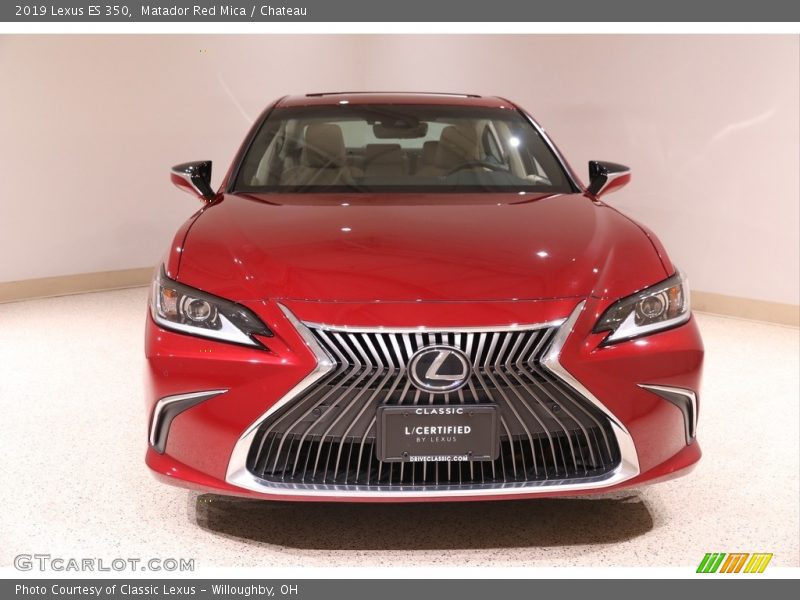 Matador Red Mica / Chateau 2019 Lexus ES 350