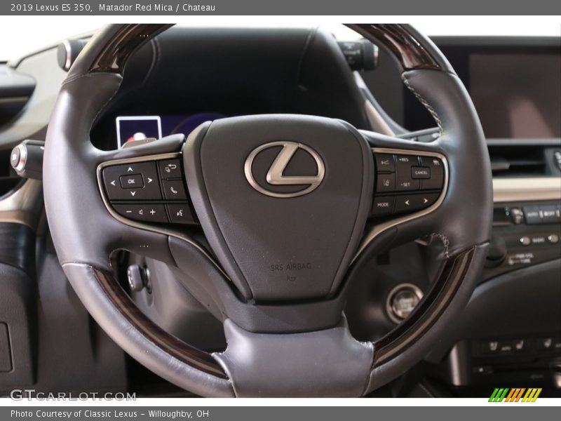 Matador Red Mica / Chateau 2019 Lexus ES 350