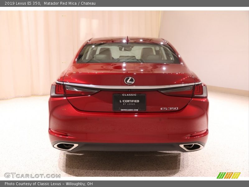 Matador Red Mica / Chateau 2019 Lexus ES 350