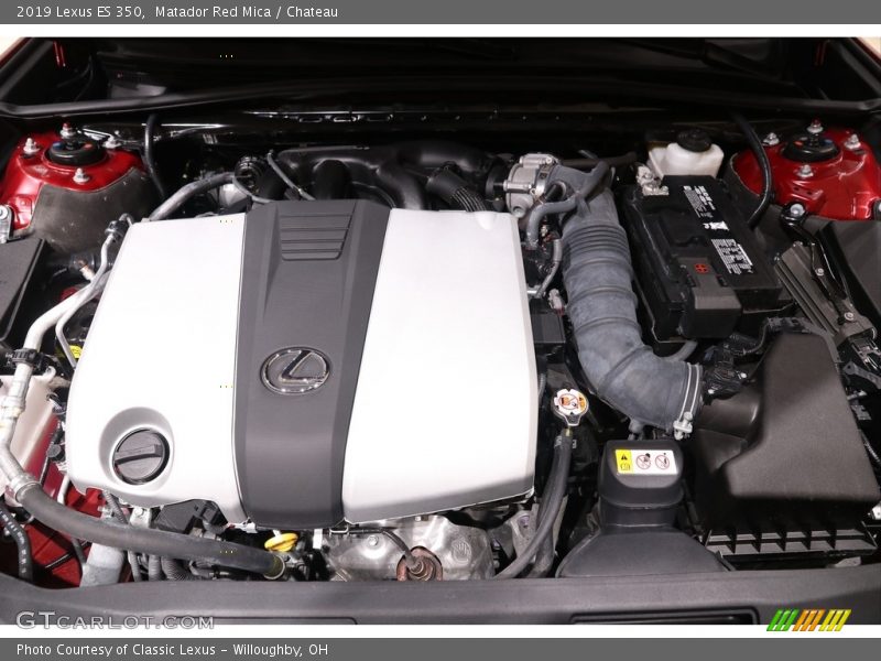 Matador Red Mica / Chateau 2019 Lexus ES 350
