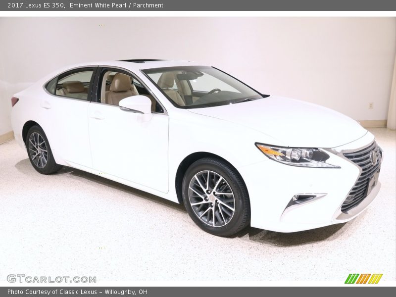 Eminent White Pearl / Parchment 2017 Lexus ES 350