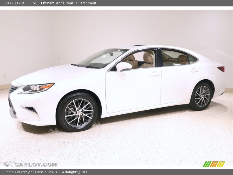 Eminent White Pearl / Parchment 2017 Lexus ES 350