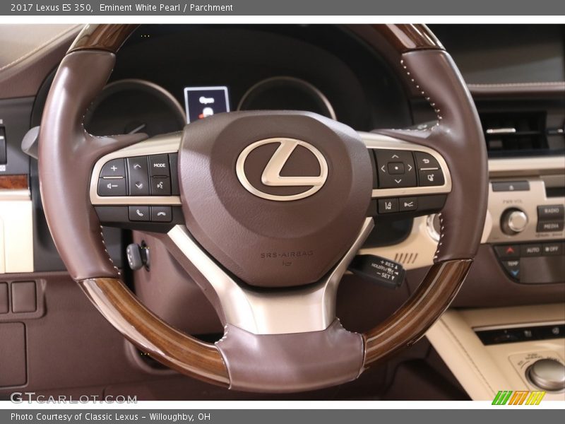 Eminent White Pearl / Parchment 2017 Lexus ES 350