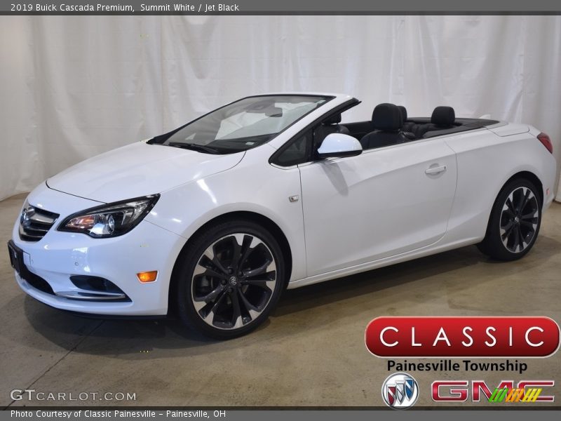 Summit White / Jet Black 2019 Buick Cascada Premium