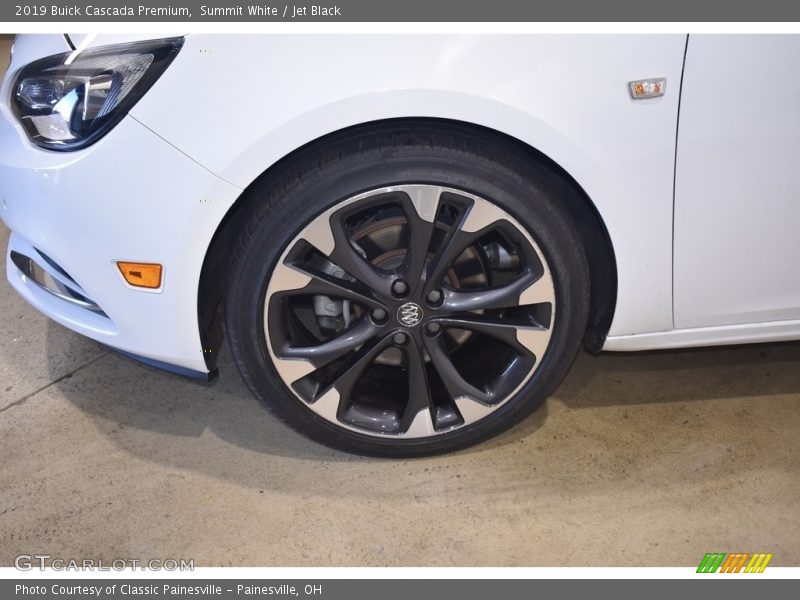 Summit White / Jet Black 2019 Buick Cascada Premium
