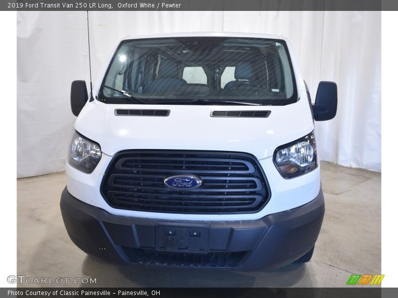 Oxford White / Pewter 2019 Ford Transit Van 250 LR Long