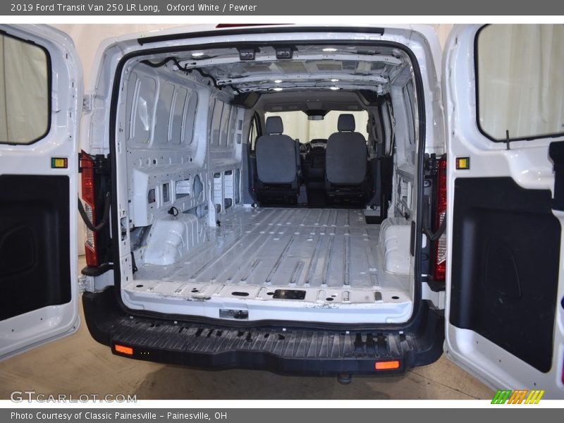 Oxford White / Pewter 2019 Ford Transit Van 250 LR Long