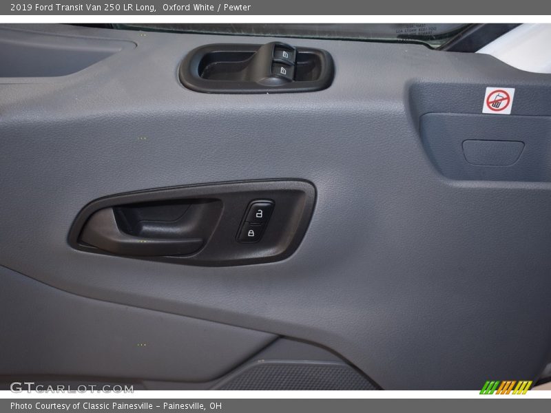 Oxford White / Pewter 2019 Ford Transit Van 250 LR Long