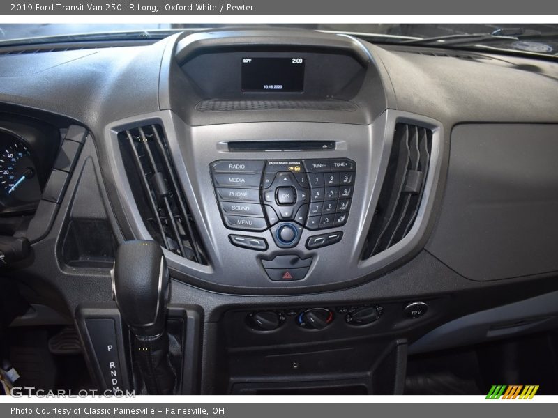 Oxford White / Pewter 2019 Ford Transit Van 250 LR Long