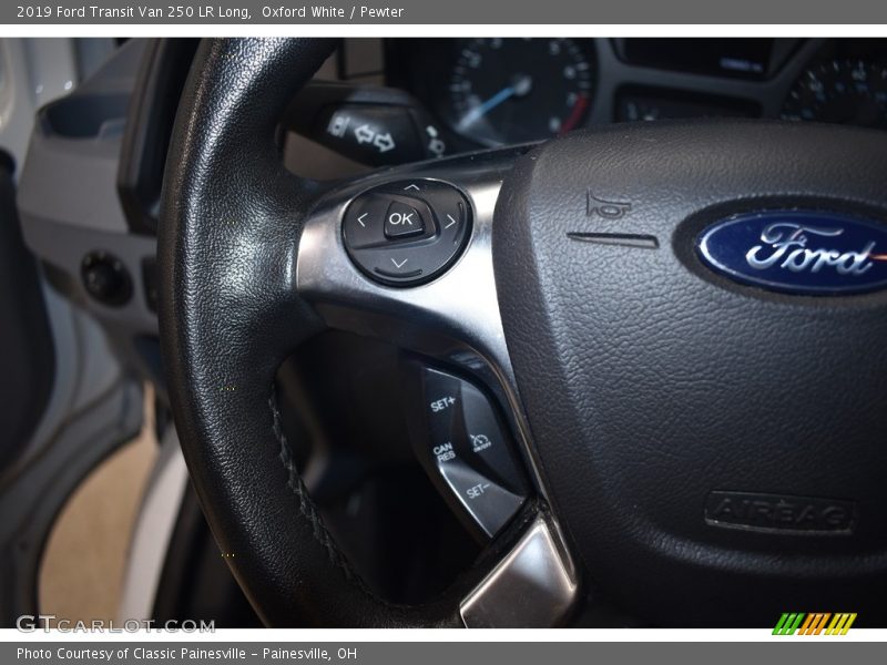 Oxford White / Pewter 2019 Ford Transit Van 250 LR Long