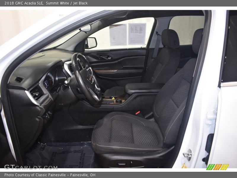 Front Seat of 2018 Acadia SLE