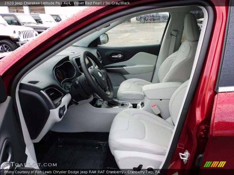 Front Seat of 2020 Cherokee Latitude Plus 4x4