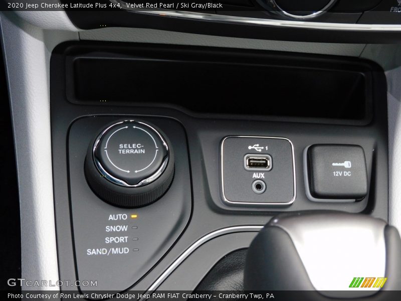 Controls of 2020 Cherokee Latitude Plus 4x4