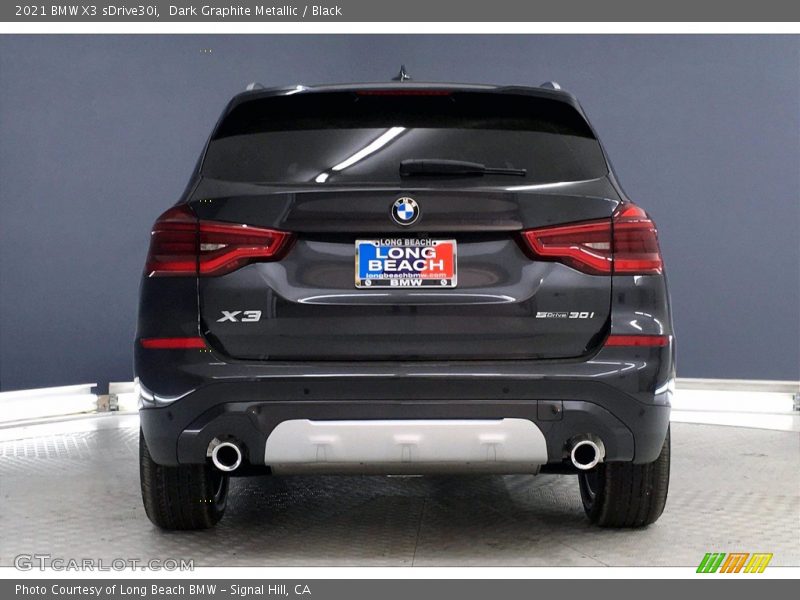 Dark Graphite Metallic / Black 2021 BMW X3 sDrive30i