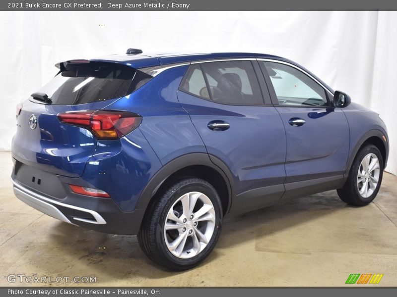 Deep Azure Metallic / Ebony 2021 Buick Encore GX Preferred