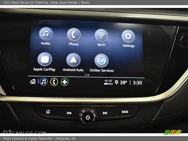 Deep Azure Metallic / Ebony 2021 Buick Encore GX Preferred