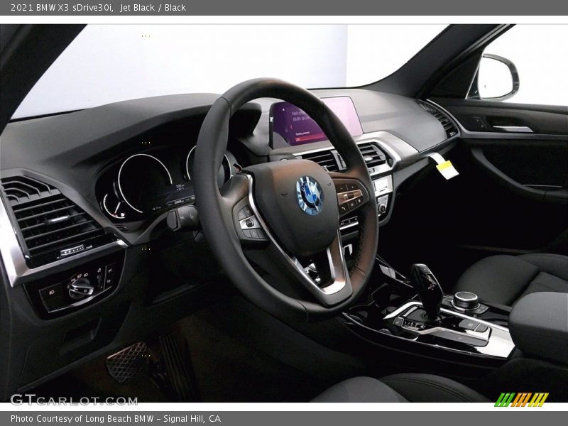Jet Black / Black 2021 BMW X3 sDrive30i