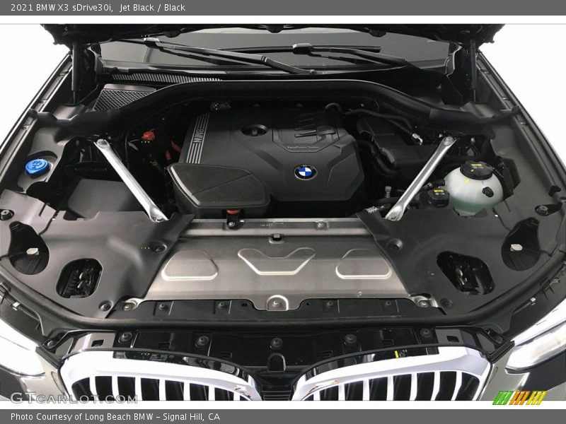 Jet Black / Black 2021 BMW X3 sDrive30i