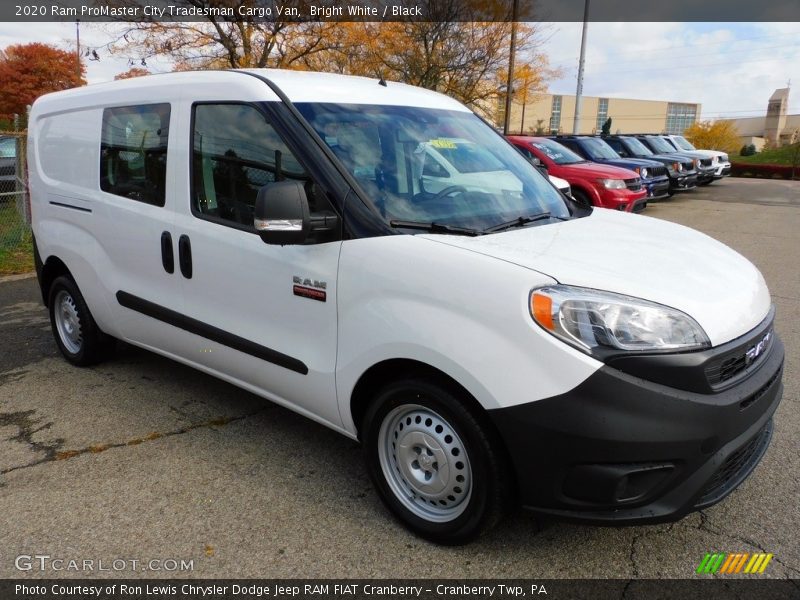 Front 3/4 View of 2020 ProMaster City Tradesman Cargo Van