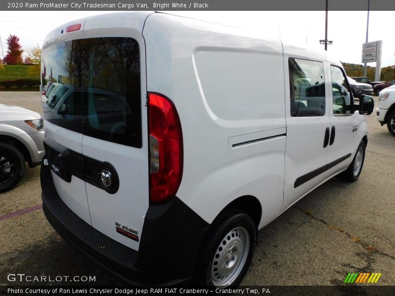 Bright White / Black 2020 Ram ProMaster City Tradesman Cargo Van