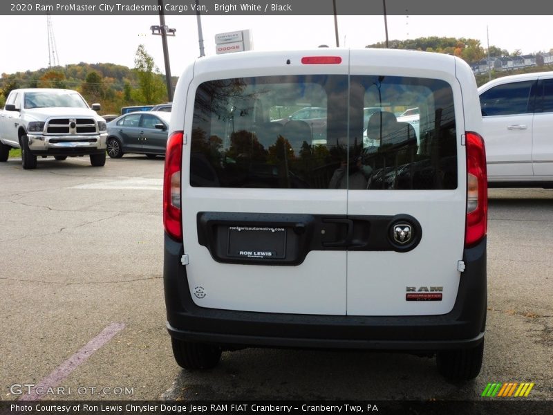 Bright White / Black 2020 Ram ProMaster City Tradesman Cargo Van