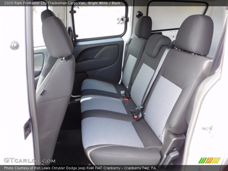 Rear Seat of 2020 ProMaster City Tradesman Cargo Van