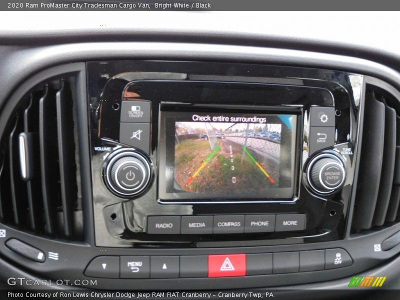 Controls of 2020 ProMaster City Tradesman Cargo Van